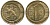 Финляндия 1 марка 1995 M KM 76 алюминиевая бронза 259-457