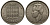 Монако 100 франков 1956 Ренье III (1949-2005) KM 134 медно-никель UNC 1515-422
