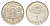 Латвия 1 лат 2008 Лилия KM 92 медно-никель UNC 4679-341