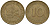 ФРГ 10 пфеннигов 1971 J KM 108, J. 383 сталь плакированная латунью 4681-1132