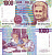 Италия 1000 лир 1990 Pick 114 a бумага aUNC 8622-21-2-2