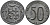 БАД-ХЕРСФЕЛЬД 50 ПФЕННИГОВ 1919 КРИГСНОТГЕЛЬД, НОТГЕЛЬД цинк 75-1423