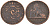 Бельгия 2 сантима 1861 Belges KM 4.2 медь 4595-155
