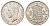 Великобритания 1/2 кроны 1943 Георг VI (1936-1952) KM 856, Spink 4080 серебро 3897-1216