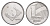 Бразилия 1 крузейро 1990 KM 617 нержавеющая сталь UNC 4644-519