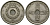 Норвегия 1 крона 1950 Хокон VII (1905 - 1957) KM 385 медно-никель 4582-616
