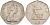 Великобритания 50 пенсов 1978 Елизавета II (1952-2022) KM 913, Spink 4223 (H1) медно-никель 4117-935