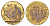 Билефельд 50 пфеннигов 1917 Funck 40.4, Men05 2775.10, Men18 3552.10 цинк 4637-1155