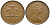Великобритания 2 пенса 1971 Елизавета II (1952-2022) KM 916, Spink 4235 (C1) бронза 3461-133