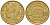 ФРАНЦИЯ 50 САНТИМОВ 1941 ТИП MORLON KM 894.1, LE FRANC 192.18 алюминиевая бронза 44-434