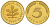 ФРГ 5 пфеннигов 1972 J KM 107, J.382 сталь плакированная латунью PROOF 00-00