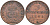 ПРУССИЯ 3 ПФЕННИГА 1865 А, ВИЛЬГЕЛЬМ I (1861-1888) KM 482 медь 117-1116