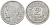 ФРАНЦИЯ 2 ФРАНКА 1945 В KM 886а.2 алюминий 4402-945