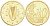Ирландия 10 евроцентов 2002 KM 35 нордик UNC 4614-745