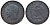 Франция 5 сантимов 1854 В, Наполеон III (1852-1870) KM 777.2, Le Franc 116.9 бронза 4121-1252