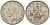 Великобритания 1 шиллинг 1949 Георг VI (1936-1952), Шотландский герб KM 877, Spink 4109 медно-никель    4595-916