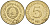 Югославия 5 динаров 1982 KM 88 никель латунь 4155-1034