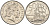 Новая Зеландия 50 центов 2009 Елизавета II (1952-2022), парусник Индевор KM 119а никелированная сталь 4579-1111
