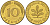 ФРГ 10 пфеннигов 1990 D KM 108, J. 383 сталь плакированная латунью 4163-1252