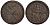 Швеция 1 эре 1686 Карл XI (1660-1697), монетный двор Авеста KM 264b медь 1084-9-52