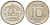 Швеция 10 эре 1958 T;S, Густав VI Адольф (1950-1973) KM 823 серебро 3309-844