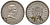 Уругвай 25 сентесимо 1960 KM 40 медно-никель 4169-935
