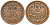 Австрия 2 геллера 1901 Франц Иосиф I (1848-1916) KM 2801 бронза 4615-167