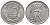 ДАНИЯ 10 ЭРЕ 1970 C; S, ФРЕДЕРИК IX (1947-1972) KM 849.1 медно-никель 26-927