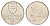 Словакия 2 кроны 2002  KM 13 сталь плакированная никелем  UNC  4660-122