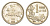 Литва 1 лит 1925 KM 76 серебро 4178-123