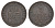 Ангальт-Бернбург 3 пфеннига 1864 A, Леопольд IV (1863-1871) KM 98, AKS 33, J. 68 медь 1525-1142
