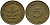 ФРГ 5 ПФЕННИГОВ 1950 D KM 108, J.383 сталь плакированная латунью 33-211