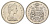 Канада 50 центов 1969 Елизавета II (1952-2022), герб KM 75.1 никель aUNC 4631-743