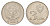 Киргизия 3 сома 2008 KM 15 сталь плакированная никелем 4632-316