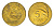 Перу 5 сентаво 1969-1973 брак чекана KM 244.2 латунь  aUNC  4659-534