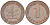 ФРГ 1 ПФЕННИГ 1966 D KM 105, J. 380 сталь плакированная медью 4181-543