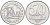 Венгрия 50 филлеров 1987 BP мост Елизаветы в Будапеште KM 574 алюминий UNC 4563-855