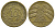 ГЕРМАНИЯ 10 РЕНТЕНПФЕННИГОВ 1924 A KM 33, J. 309, Weege 8 алюминиевая бронза 4380-942