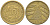 ГЕРМАНИЯ 10 РЕНTЕНПФЕННИГОВ 1924 F KM 33, J. 309, Weege 8 алюминиевая бронза 210-326