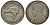 Новая Зеландия 1 флорин 1934 Георг V (1910-1936), птичка киви KM 4 серебро 272-1233