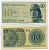 Индонезия 10 сенов 1964 девушка волонтер Pick 92 a бумага UNC (пресс) 6317-39-3-1