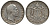 Албания 1 франга ари 1935 R, Ахмет Зогу I (1928-1939) KM 16 серебро 441-1522