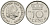 Нидерланды 10 центов 1951 Юлиана (1949-1980) KM 182 никель 96-363