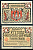 Германия, Эммерих 25 пфеннигов 1920 нотгельд, желтая, 1.12.1920 Tieste 1710/20 бумага UNC (пресс) 8614-41-1-2
