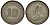 Стрейтс-Сетлментс 10 центов 1927 Георг V (1910-1936) КМ 29b серебро 53-617