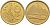 Египет 5 пиастров 1984 АН1404, пирамиды, гурт гладкий, номинал не заштрихован KM 622.1 алюминиевая бронза 3336-323