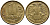 РОССИЯ 1 РУБЛЬ 1992 БУКВА М KM 311, Федорин 3 сталь плакированная латунью 4392-211