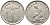 БЕЛЬГИЯ 1 ФРАНК 1930 BELGIQUE KM 89 никель 51-2116