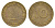 ФРГ 10 пфеннигов 1966 G KM 108, J. 383 сталь плакированная латунью 4630-1261