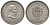 Уругвай 25 сентесимо 1960 KM 40 медно-никель 4169-1024